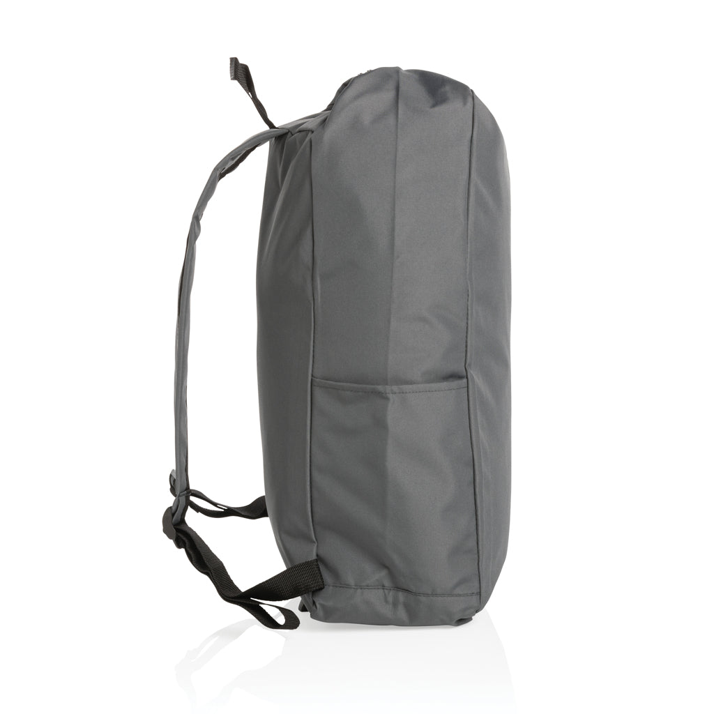 Mochila Enrollable Sostenible de RPET Para Personalizar IMPACT con trazador AWARE ™ y Contribucón a ONG