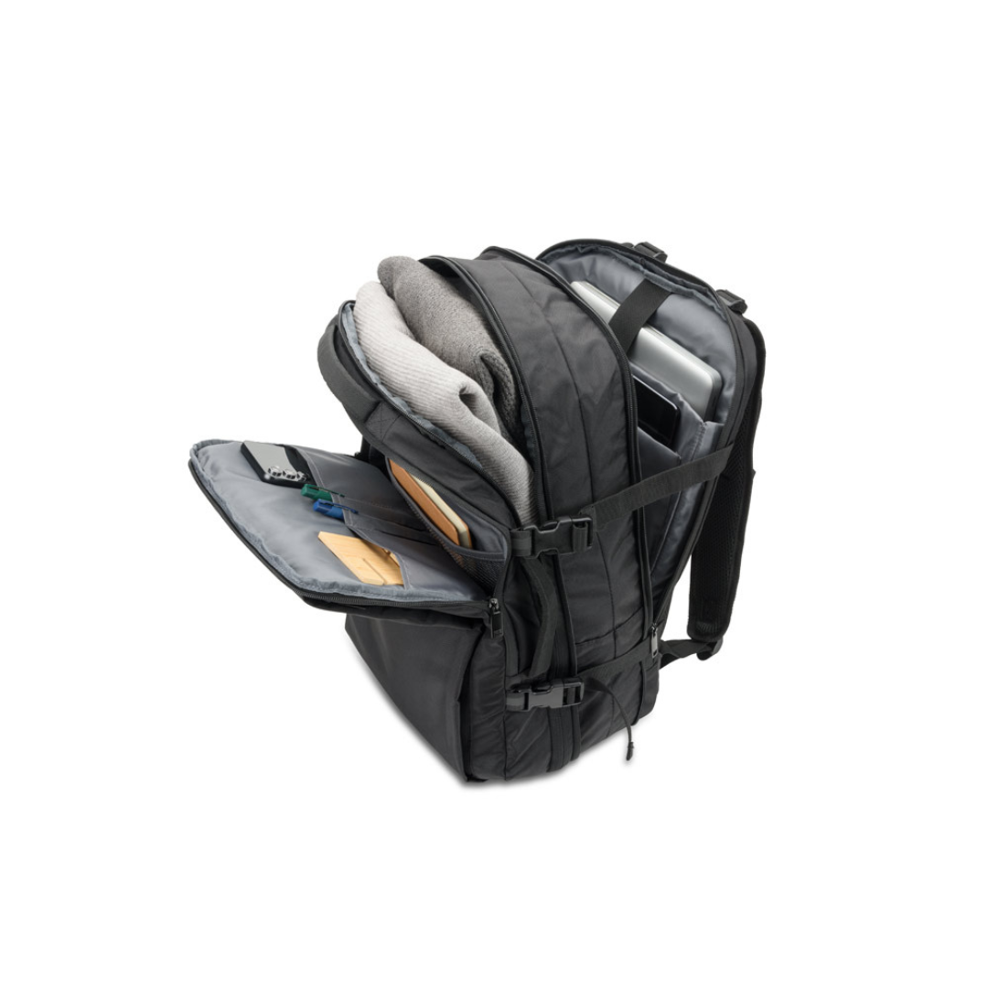 Mochila Expandible de Fin de Semana Sostenible en Poliéster Reciclado 600D con Compartimento para Portátil de 17,3" para Personalizar Especial Viajes Dallas