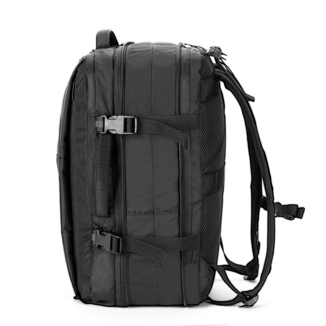Mochila Expandible de Fin de Semana Sostenible en Poliéster Reciclado 600D con Compartimento para Portátil de 17,3" para Personalizar Especial Viajes Dallas
