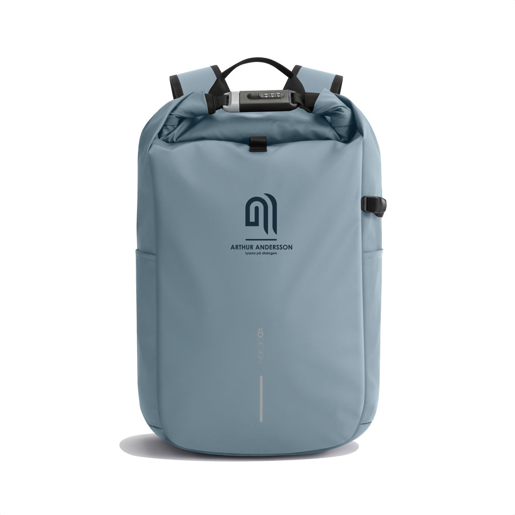 Mochila Impermeable Antirrobo Ecológica de PU y rPET Trazable Aware™ Bolsillo para Personalizar para Portátil 16" Urban