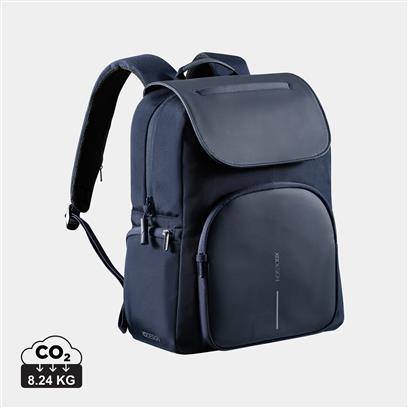 Mochila Impermeable Ecológica de Materiales Reciclados con Cierre Fidlock Antirrobo y Compartimento para Portátil 16" y RFID Protect para Personalizar Con Trazador AWARE™ XD Desing