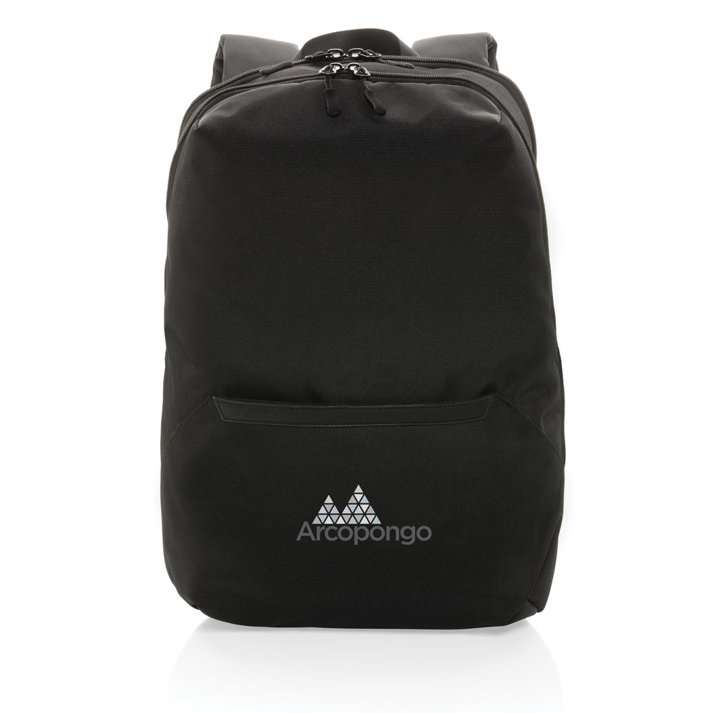 Mochila Moderna Ecológica de rPET Reciclado para Personalizar con Funda para Portátil 15,6" Impact AWARE ™ sin PVC