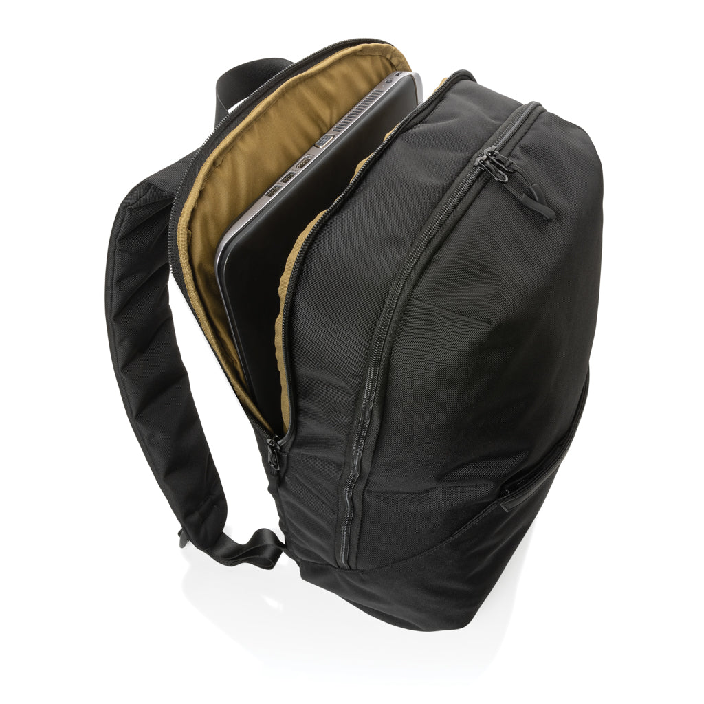 Mochila Moderna Ecológica de rPET Reciclado para Personalizar con Funda para Portátil 15,6" Impact AWARE ™ sin PVC