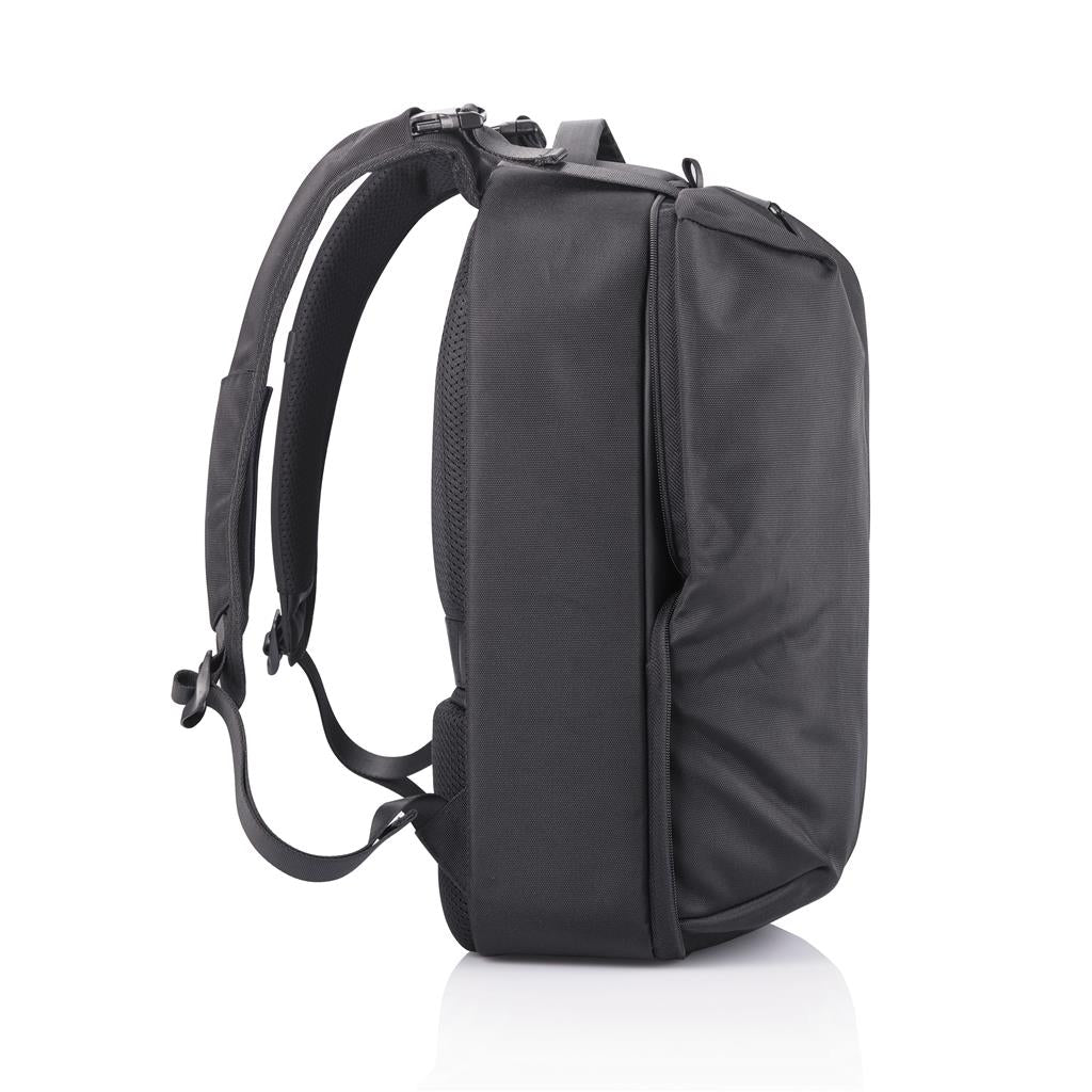 Mochila de Negocios Convertible en Bolsa de Gimnasio Ecológica de rPET Reciclado con Puerto Carga USB y Trazador AWARE™ Flex