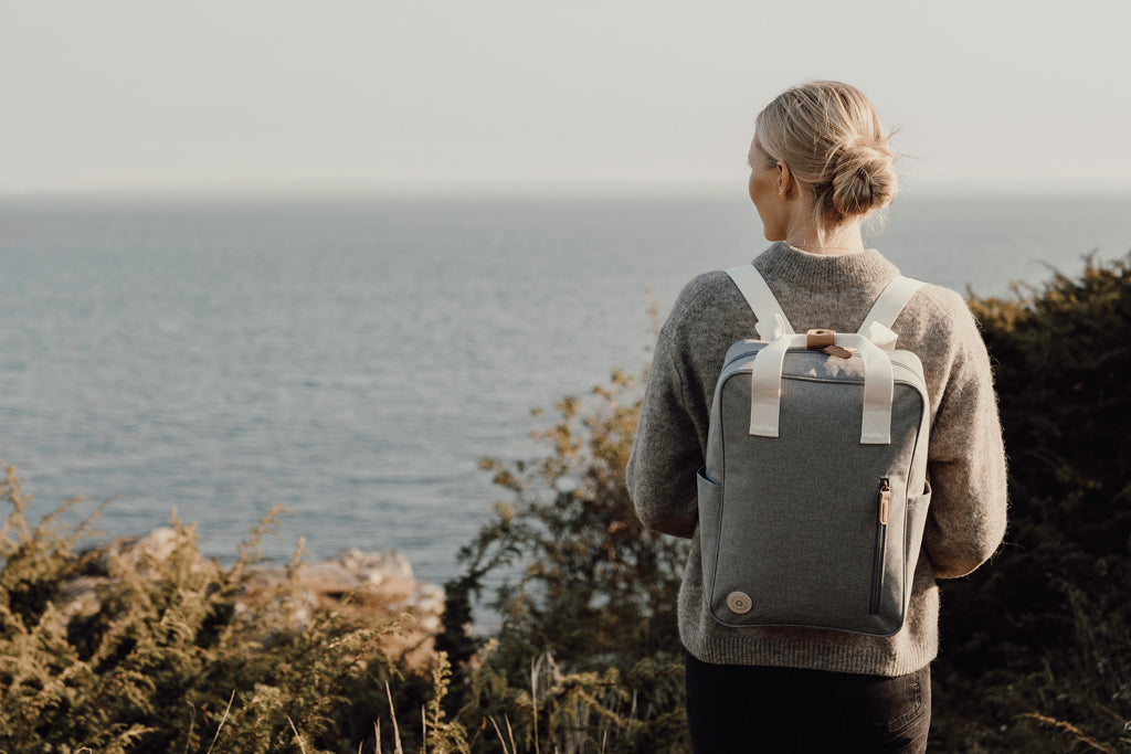 Mochila Sostenible Deportiva de rPET Recicladocon Certificado RCS para Personalizar Vinga Sortino