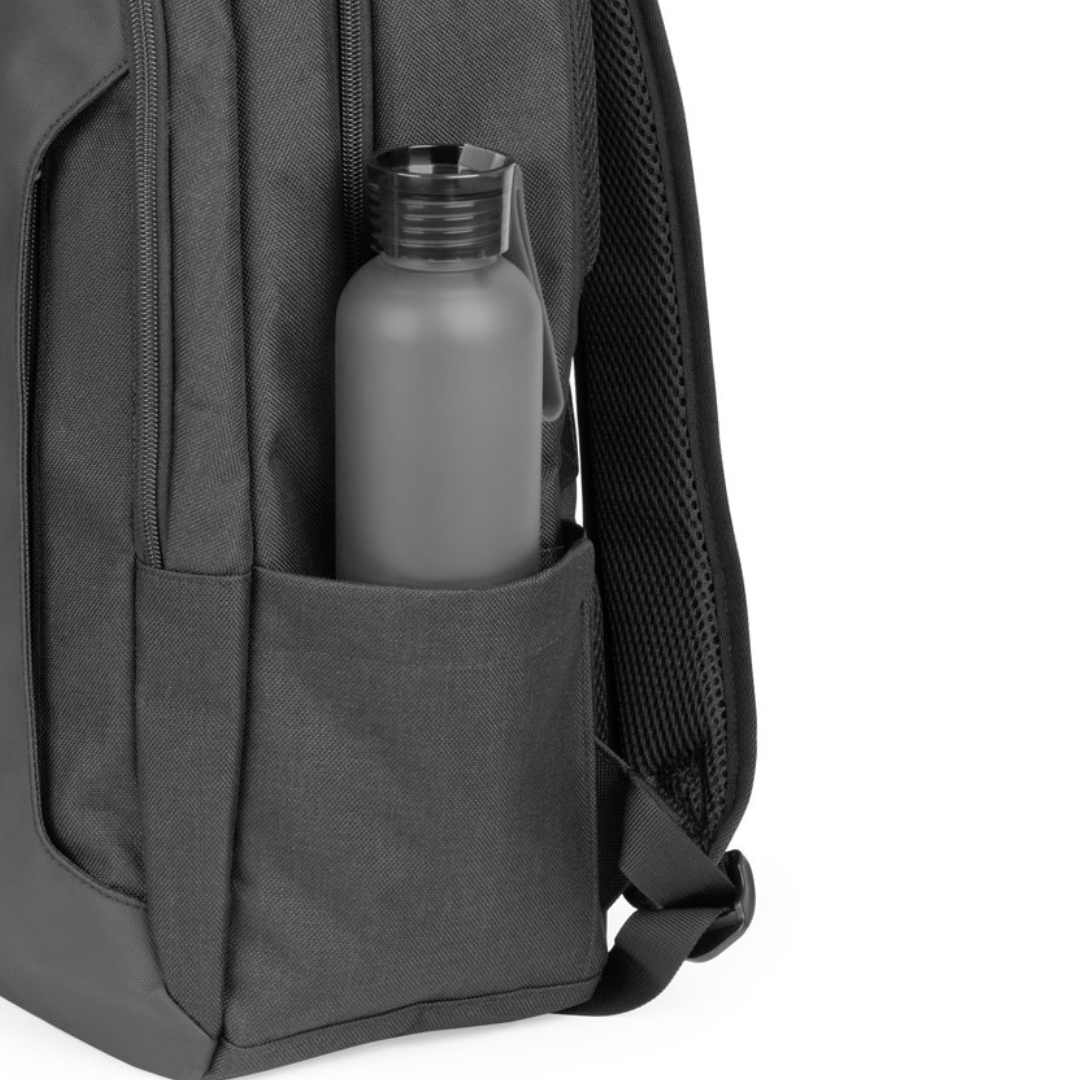 Mochila ecológica para portátil de poliéster reciclado, regalo corporativo sostenible CO2Gifts