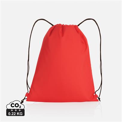 Mochila de Cuerdas Sostenible de rPET 190T Impact AWARE™ en Amplia Gama de Colores para Personalizar