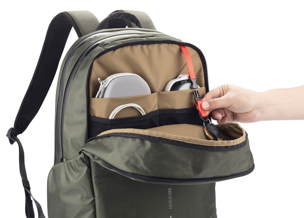 Mochila de Fin de Semana Ecológica Impermeable con Bolsillo para Ordenador y con Trazador AWARE™ Especial Regalo de Empresa Bobby Explore