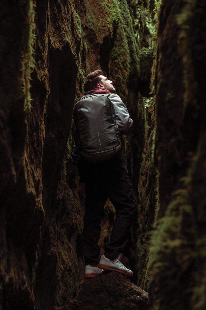 Mochila de Fin de Semana Ecológica Impermeable con Bolsillo para Ordenador y con Trazador AWARE™ Especial Regalo de Empresa Bobby Explore