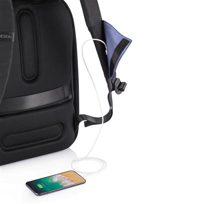 Mochila de Negocios Convertible en Bolsa de Gimnasio Ecológica de rPET Reciclado con Puerto Carga USB y Trazador AWARE™ Flex