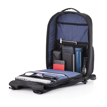 Mochila de Negocios Convertible en Bolsa de Gimnasio Ecológica de rPET Reciclado con Puerto Carga USB y Trazador AWARE™ Flex