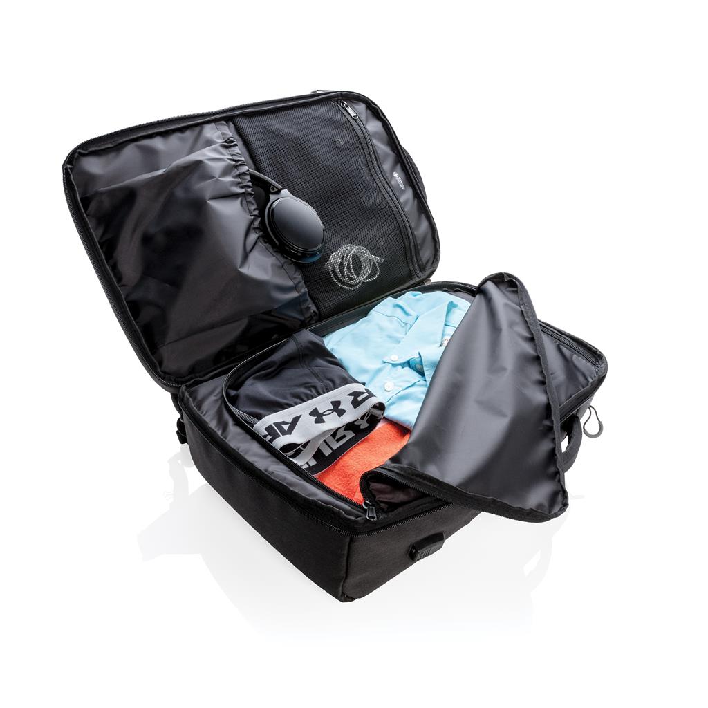 Mochila de Viaje de Fin de Semana Ecológica de rPET Reciclado con Trazador AWARE ™ para Personalizar Especial Negocios y Regalo de Empresa Swiss Peak
