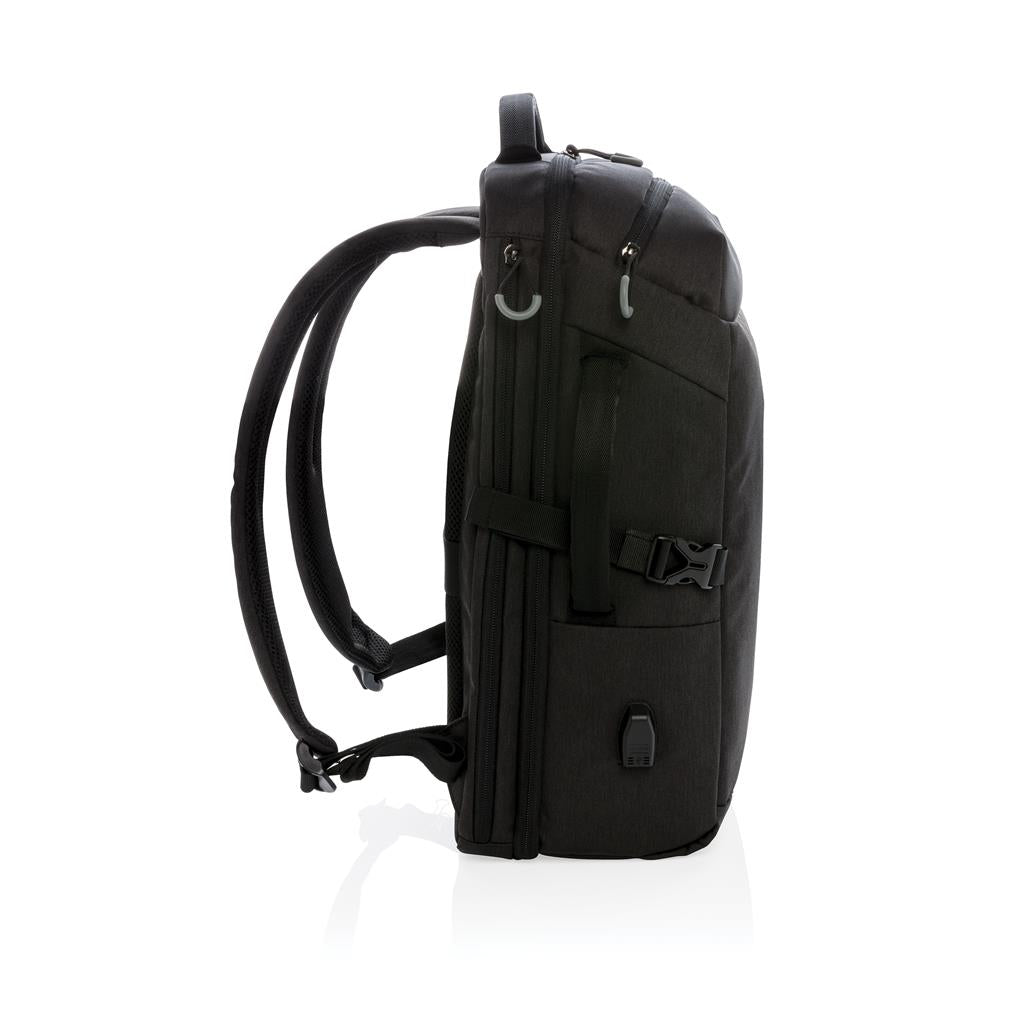 Mochila de Viaje de Fin de Semana Ecológica de rPET Reciclado con Trazador AWARE ™ para Personalizar Especial Negocios y Regalo de Empresa Swiss Peak