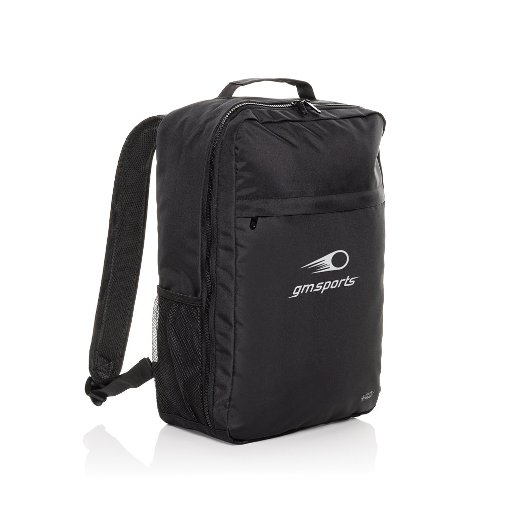 Mochila para Portátil 15,6" Sostenible de rPET Reciclado con Trazador AWARE™ y Contribución a ONG Swiss Peak Essential