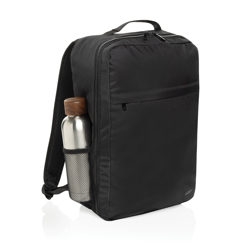 Mochila para Portátil 15,6" Sostenible de rPET Reciclado con Trazador AWARE™ y Contribución a ONG Swiss Peak Essential
