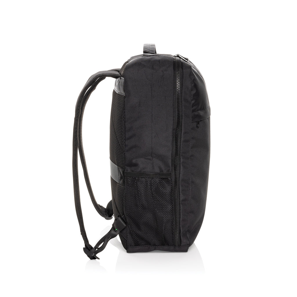 Mochila para Portátil 15,6" Sostenible de rPET Reciclado con Trazador AWARE™ y Contribución a ONG Swiss Peak Essential