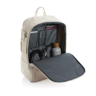 Mochila para Portátil de 15,6" Ecológica de Poliéster Reciclado para Personalizar Con Trazador AWARE™ y Contribución a ONG Armond
