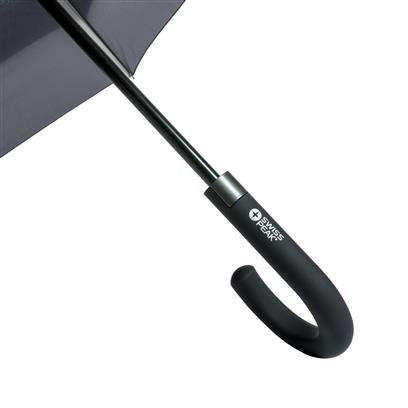 Paraguas Ecológico Extensible Antitormenta de RPET para Personalizar con Trazador AWARE™ y Contribución a ONG - Swiss Peak de 23" a 27"