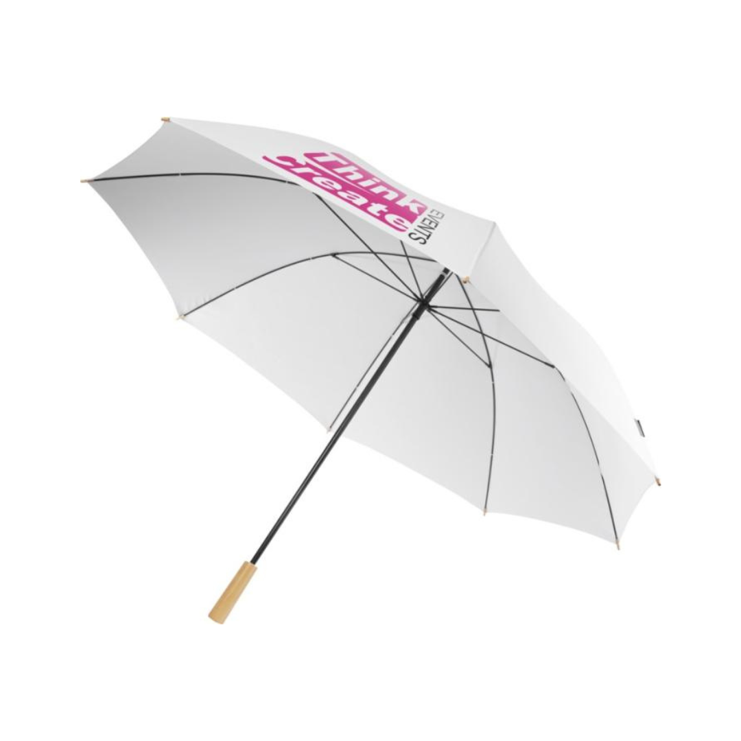 Paraguas de Golf Sostenible de PET Reciclado Resistente al Viento con Capacidad para 2 Personas Personalizable Romee 30"