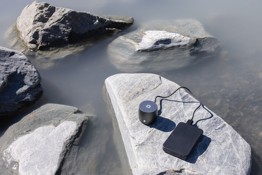 Powerbank Ecológico de Plástico Reciclado con Certificado RCS para Personalizar Boostcore 5.000mAh