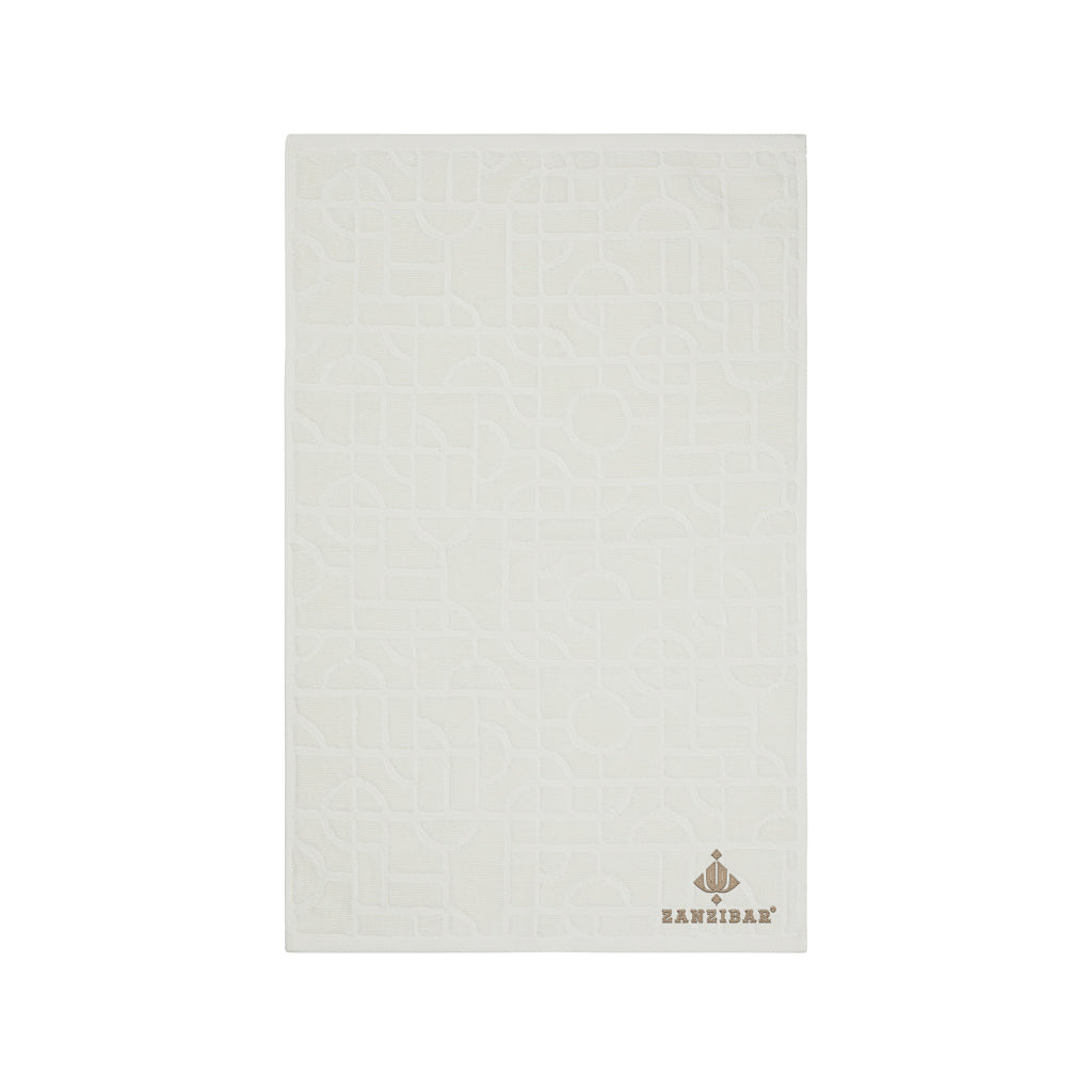 Set de 4 Toallas Sostenible 100% Algodón Orgánico OCS 500 g/m² para Personalizar Especial Hoteles Vinga Verso