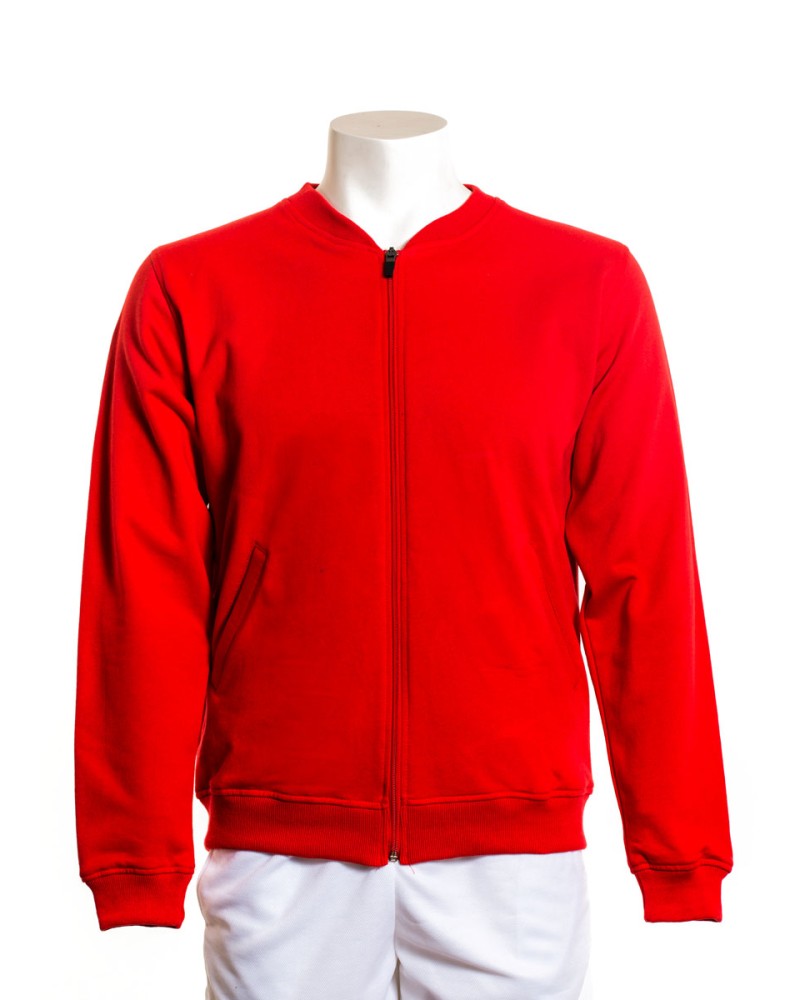 Sudadera Bomber de Cremallera Sostenible de Algodón Reciclado y Poliéster Reciclado Personalizable Fabricada en España Hidrica Inisex - Felpa Perchada 285gr/m2