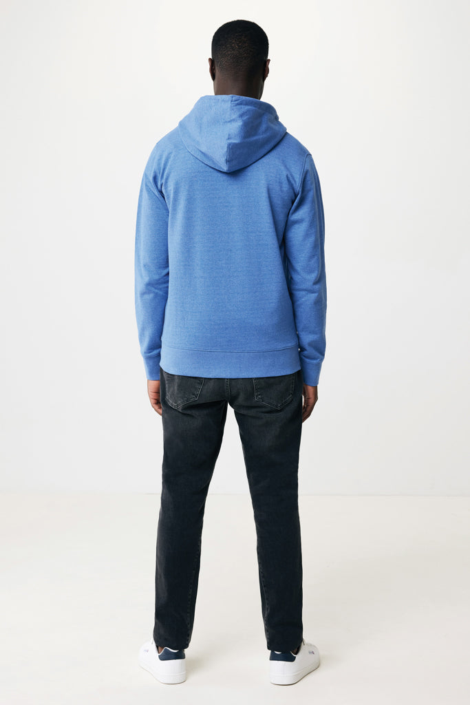 Sudadera Ecológica Unisex Modern fit con Cremallera y Capucha 50% Algodón Reciclado 50% Algodón Orgánico para Personalizar con certificación OEKO-TEX® Abisko 340 G/M²