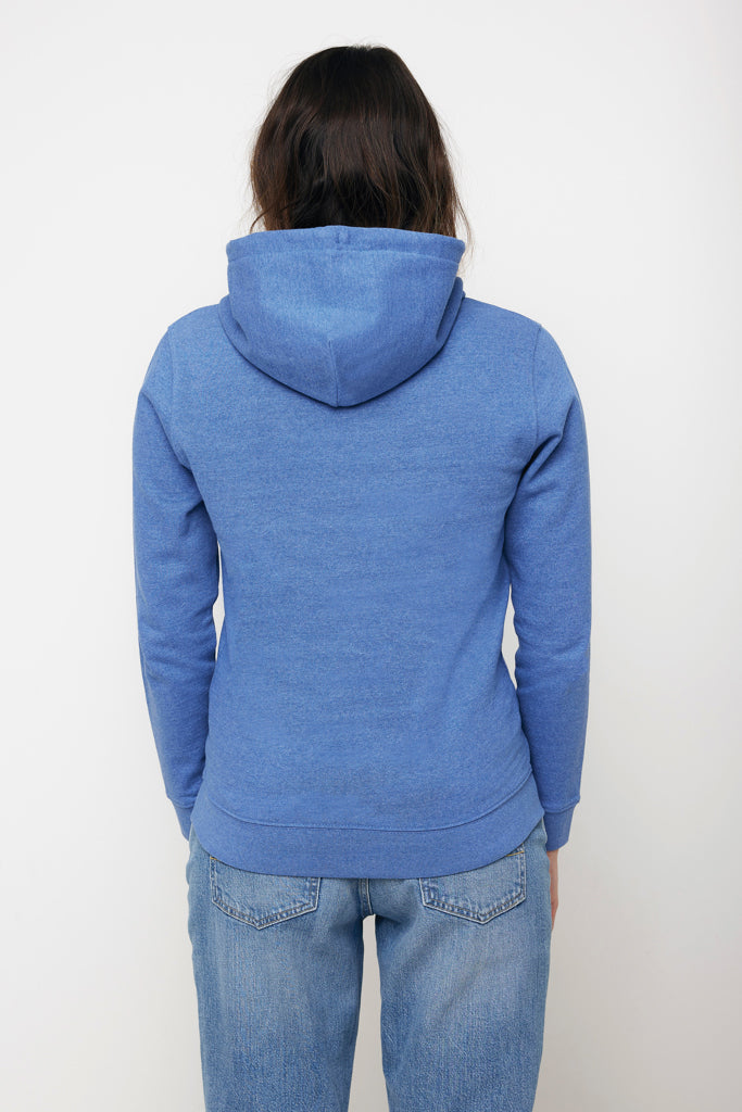 Sudadera Ecológica Unisex con Capucha Regular Fit 50% Algodón Reciclado 50% Orgánico Sin Teñir con Trazador AWARE™ y Certificado OEKO-TEX® para Personalizar Iqoniq Torres 340 G/M²