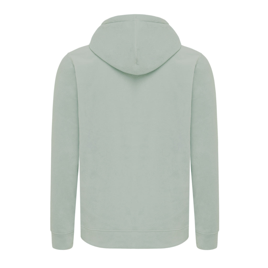 Sudadera con Capucha Unisex de Micropolar 100% Poliéster Reciclado Posconsumo de 240 G/M² con Trazador AWARE™ y Tecnología Blockchain, Certificado OEKO-TEX® y Contribución a ONG Iqoniq Trivor