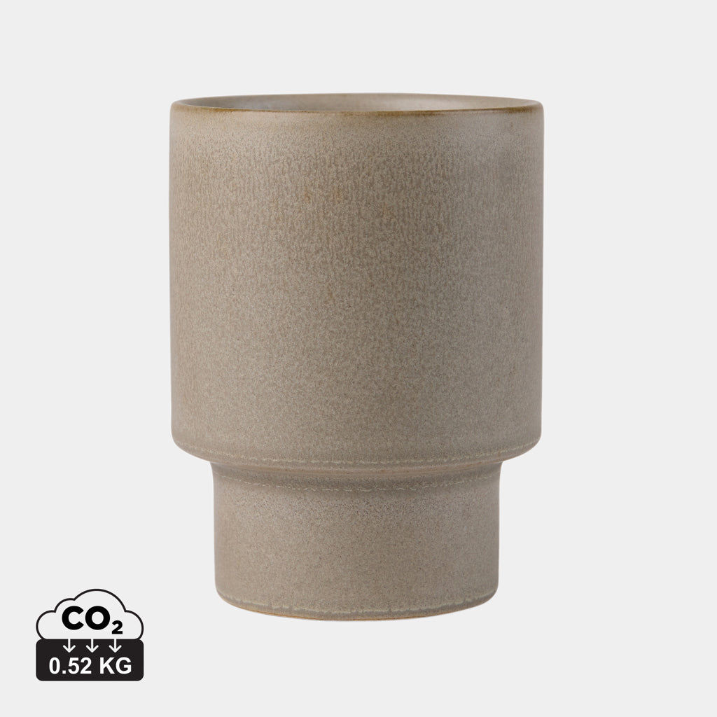 Taza Sostenible de Arcilla Parcialmente Reciclada con Certificado RCS para Personalizar Vinga Nagano - 300ml