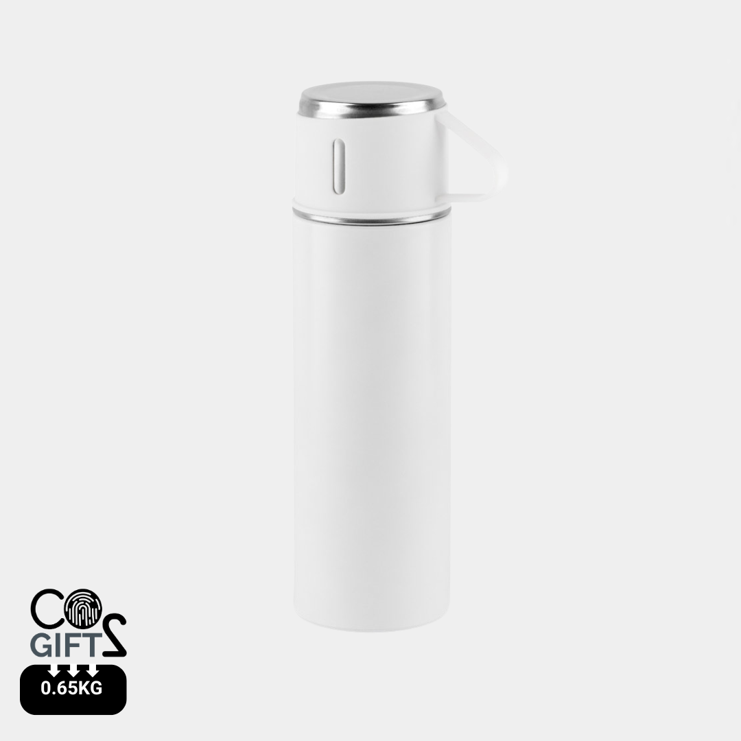 Botella Térmica Reutilizable de Acero Inoxidable Reciclado para Personalizar – 490 mL