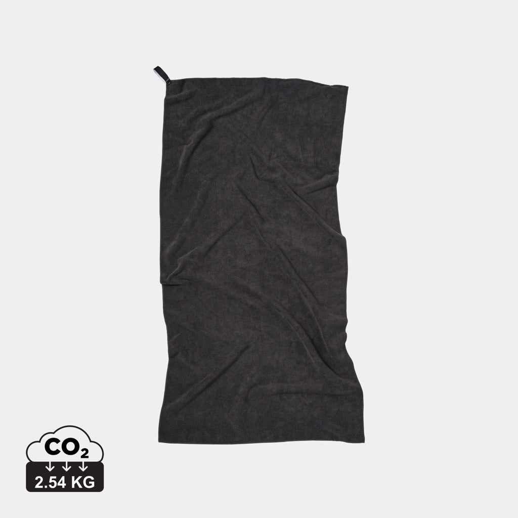 Toalla Seca Activa Ecológica Plegable Fabricada con Botellas PET Recicladas con Certificado GRS en Varios Colores- 70 x 140 cm