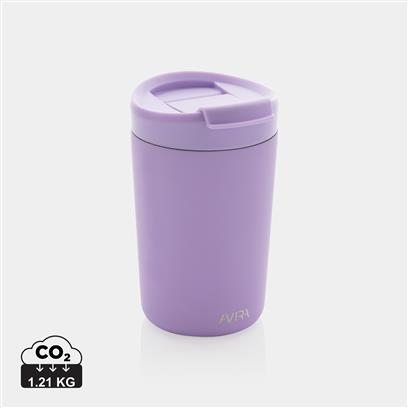 Vaso Térmico Ecológico de Acero Inoxidable Reciclado Aislado de Doble Pared con Certificado RCS para Personalizar en Amplia Gama de Colores Avira Alya- 300ml
