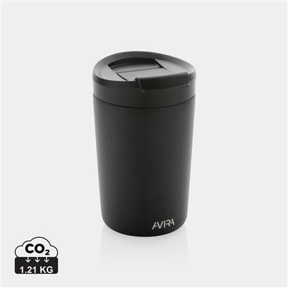 Vaso Térmico Ecológico de Acero Inoxidable Reciclado Aislado de Doble Pared con Certificado RCS para Personalizar en Amplia Gama de Colores Avira Alya- 300ml