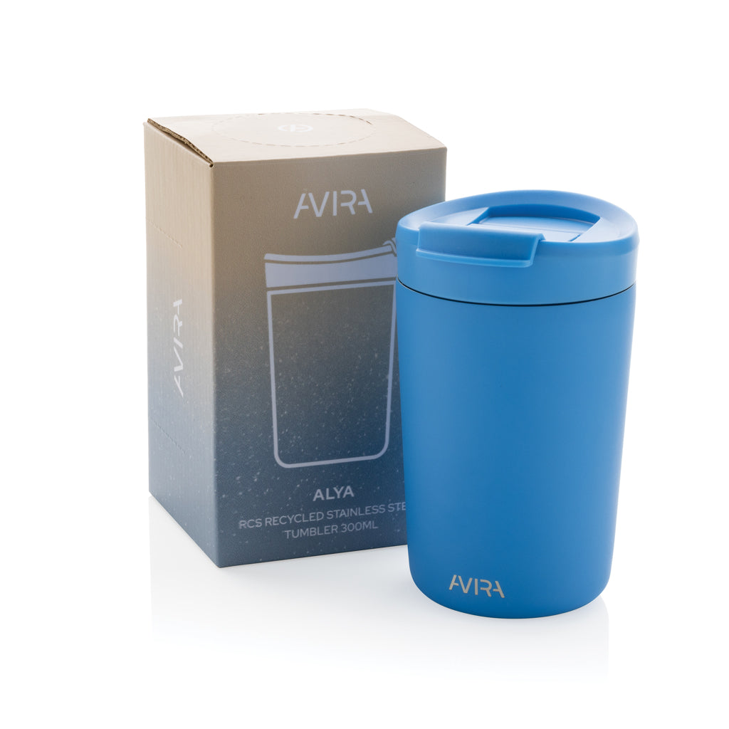 Vaso Térmico Ecológico de Acero Inoxidable Reciclado Aislado de Doble Pared con Certificado RCS para Personalizar en Amplia Gama de Colores Avira Alya- 300ml