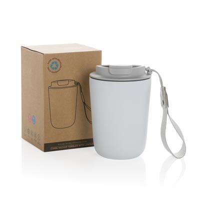 Vaso Térmico Cuppa Acero Inoxidable Reciclado RCS 74% Cordón Transporte 380ml Sostenible