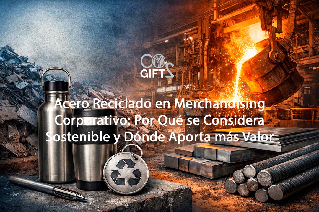 Acero Reciclado en Merchandising Corporativo: Por Qué se Considera Sostenible y Dónde Aporta más Valor