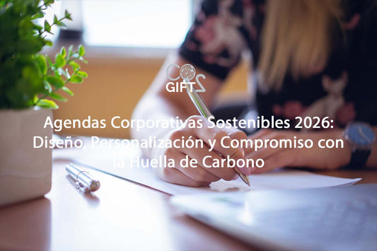 Agendas Corporativas Sostenibles 2026: Diseño, Personalización y Compromiso con la Huella de Carbono