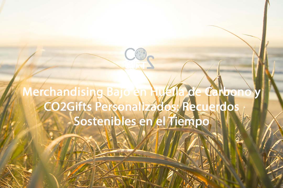Merchandising Bajo en Huella de Carbono y CO2Gifts Personalizados: Recuerdos Sostenibles en el Tiempo