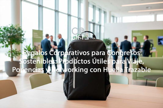 Regalos Corporativos para Congresos Sostenibles: Productos Útiles para Viaje, Ponencias y Networking con Huella Trazable