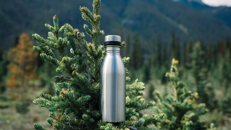 Botellas y termos personalizados con huella de carbono calculada para empresas