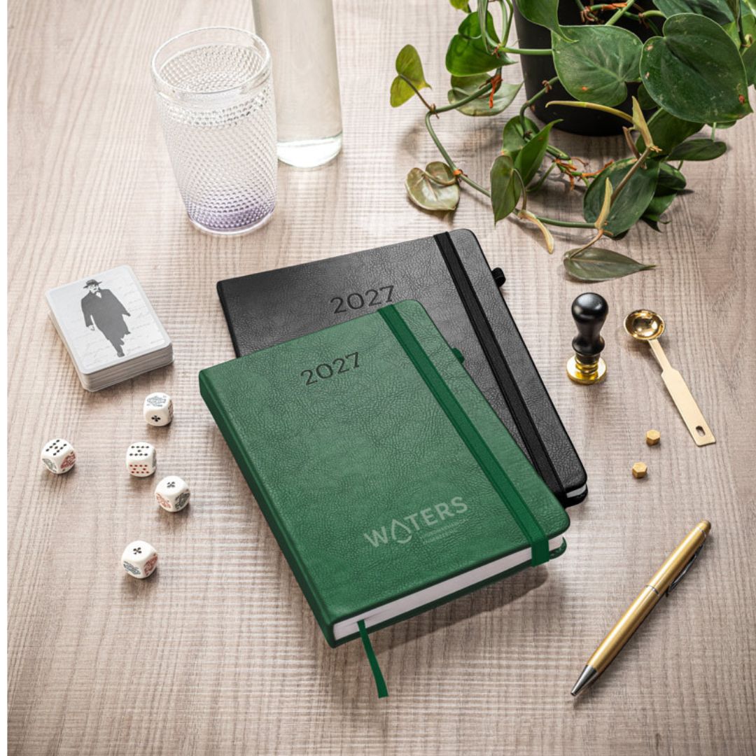 Agenda Waters 2027 con huella de carbono calculada de 0,91 kg CO2-eq