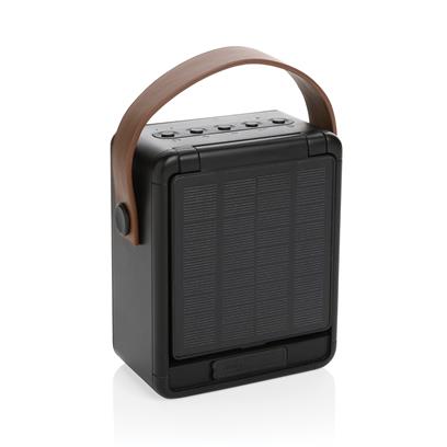 Altavoz Solar Ecológico de Plástico Reciclado con Certificado RCS para Personalizar Skywave 12W