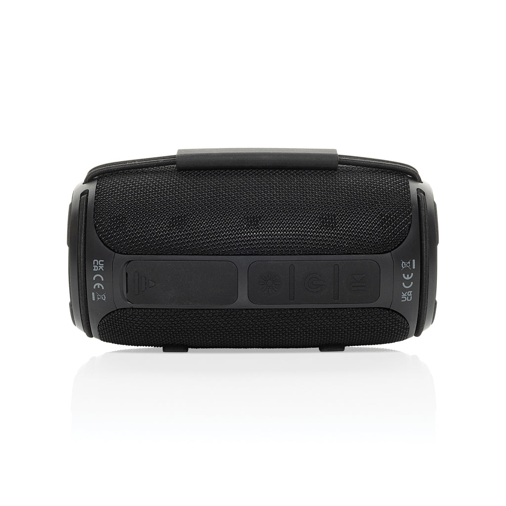 Altavoz Prims 16W Reciclado RCS con Subwoofer e IPX4 – Gadget Corporativo Sostenible para Empresas