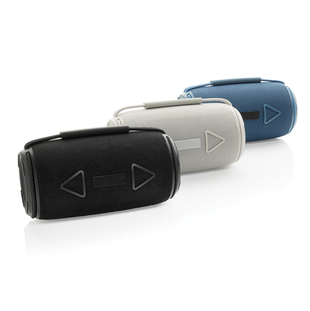 Altavoz Prims 16W Reciclado RCS con Subwoofer e IPX4 – Gadget Corporativo Sostenible para Empresas