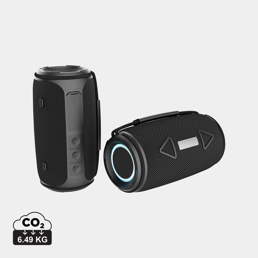 Altavoz Prims 16W Reciclado RCS con Subwoofer e IPX4 – Gadget Corporativo Sostenible para Empresas