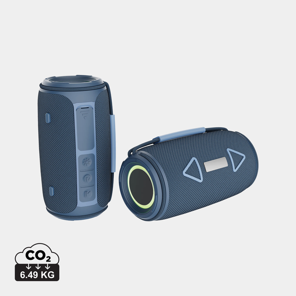 Altavoz Prims 16W Reciclado RCS con Subwoofer e IPX4 – Gadget Corporativo Sostenible para Empresas