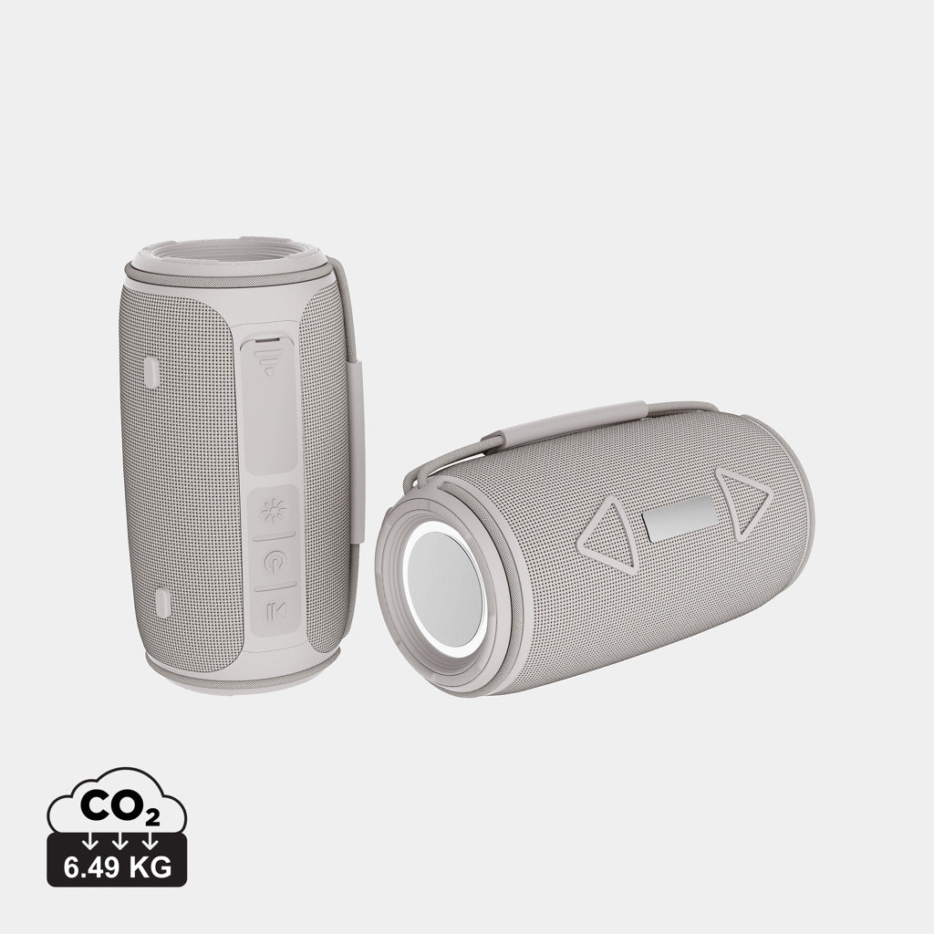 Altavoz Prims 16W Reciclado RCS con Subwoofer e IPX4 – Gadget Corporativo Sostenible para Empresas