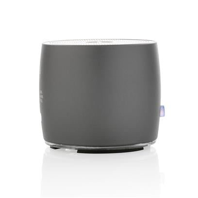 Altavoz de Graves Ecológico de Aluminio Reciclado y ABS Reciclado con Certificado RCS para Personalizar 3W Swiss Peak