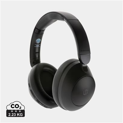Auriculares Diadema Sostenible de ABS Reciclado con Certificado RCS para Personalizar con Bloqueo de Ruido ANC y Micro Urban Vitamin Cupertino